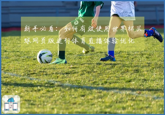 新手必看：如何有效使用世界杯买球网页版进行体育直播体验优化